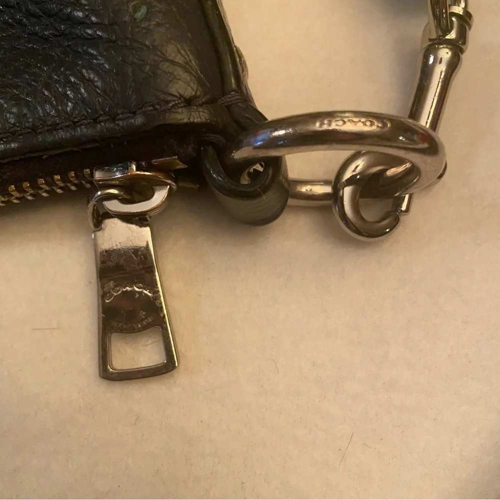 Coach Mini Abby Duffle With Rose Bouquet Print Midnight Dark Blue # 91022